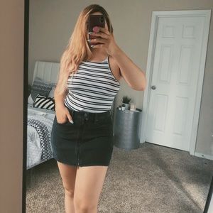 American eagle denim skirt